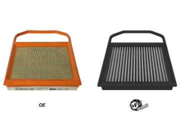Picture of aFe 17-23 Mercedes-Benz GLC43 AMG V6 3-0L tt Magnum FLOW Pro DRY S Air Filter