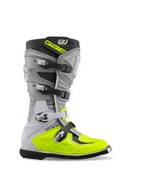 Picture of Gaerne GXJ Boot Grey-Fluorescent Yellow Size - Youth 4