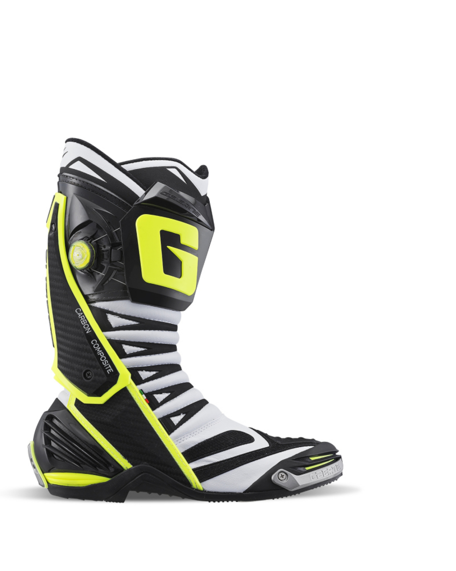 Picture of Gaerne GP 1 Evo Boot White-Black-Yellow Size - 13