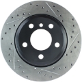 Picture of StopTech 12-16 BMW 335i Slotted & Drilled Rear Left Rotor