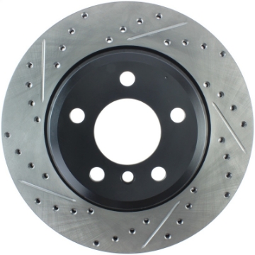 Picture of StopTech 12-16 BMW 335i Slotted & Drilled Rear Right Rotor