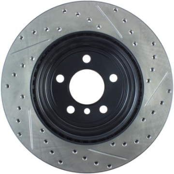 Picture of StopTech 12-16 BMW 335i Slotted & Drilled Rear Right Rotor