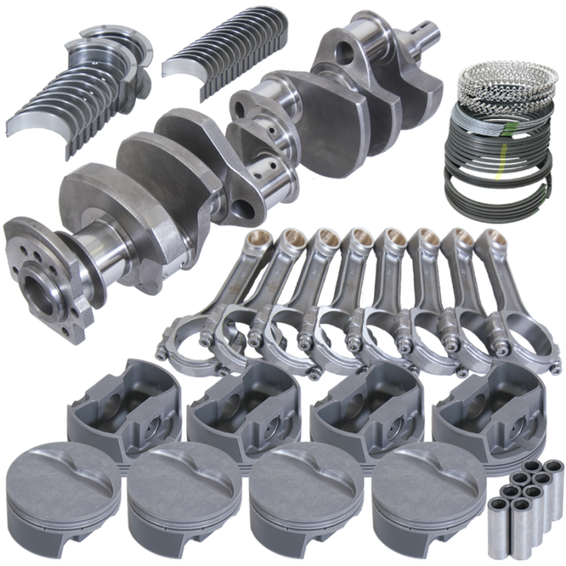 Picture of Eagle Chevrolet 350 Small Block 2pc Seal Street & Strip Rotating Assembly Kit 3-75in Stroke