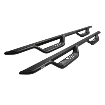 Picture of Westin 19-22 Chevrolet Silverado - GMC Sierra Crew Cab Outlaw Nerf Step Bars - Textured Black