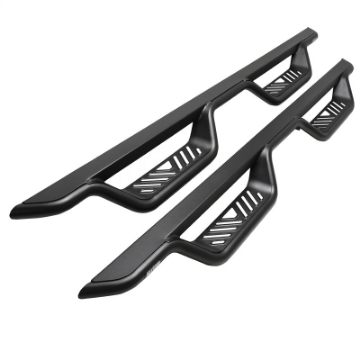 Picture of Westin 07-21 Toyota Tundra Double Cab Outlaw Nerf Step Bars - Textured Black