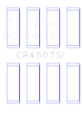 Picture of King Mazda MZR 2-3L 16v - Ford Duratec 2-3L 16v Size +-75 Connecting Rod Bearing Set Set of 4