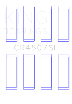 Picture of King Mazda MZR 2-3L 16v - Ford Duratec 2-3L 16v Size +-75 Connecting Rod Bearing Set Set of 4