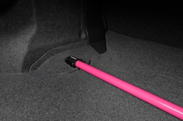 Picture of PERRIN 15-21 Subaru WRX-STI Rear Shock Tower Brace - Hyper Pink