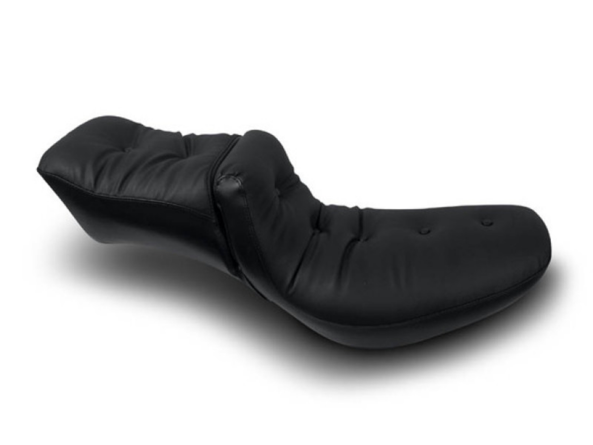 Picture of Mustang 58-84 Harley FX-FL Duke Extra Wide 1PC Seat Regal - Black