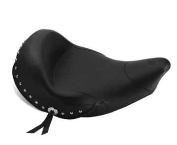 Picture of Mustang 14-21 Indian Chieftain, Chief, Dark Horse, Vintage Standard Tour Solo Seat w-Studs - Black