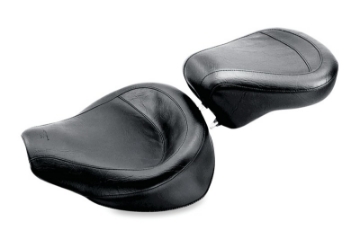 Picture of Mustang 58-84 Harley FX-FL Wide Touring Solo Seat - Black