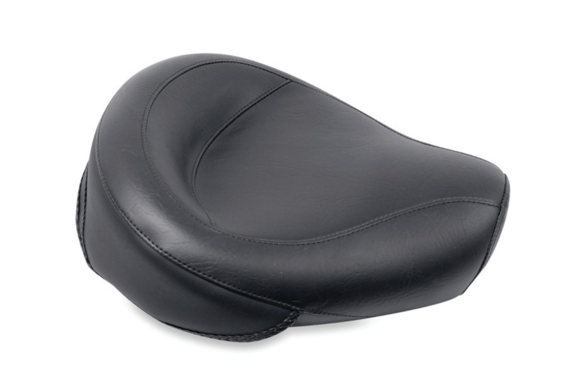 Picture of Mustang 82-03 Harley Sportster Wide Touring Solo Seat - Black