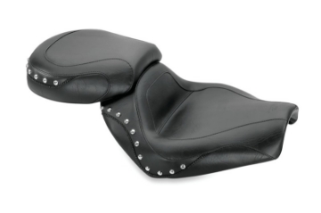 Picture of Mustang 04 Suzuki VZ1600 Marauder, 04-05 Boulevard M95 Sport Touring 2PC Seat w-Studs - Black