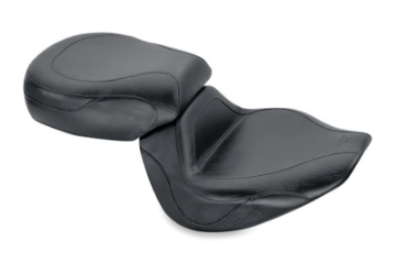 Picture of Mustang 02-03 Yamaha Road Star Warrior 1700 Sport Touring 1PC Seat - Black