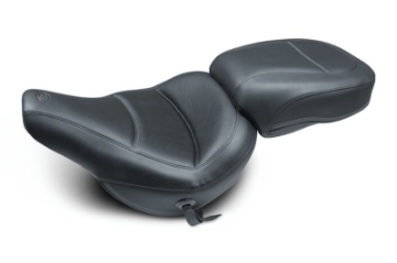 Picture of Mustang 18-21 Harley Heritage Classic & Deluxe Standard Touring Passenger Seat - Black