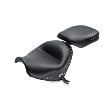 Picture of Mustang 09-21 Suzuki Boulevard C50 & C50T Standard Touring 2PC Seat - Black