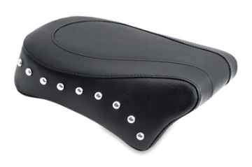 Picture of Mustang 06-17 Harley Dyna Standard Touring Passenger Seat w-Studs - Black