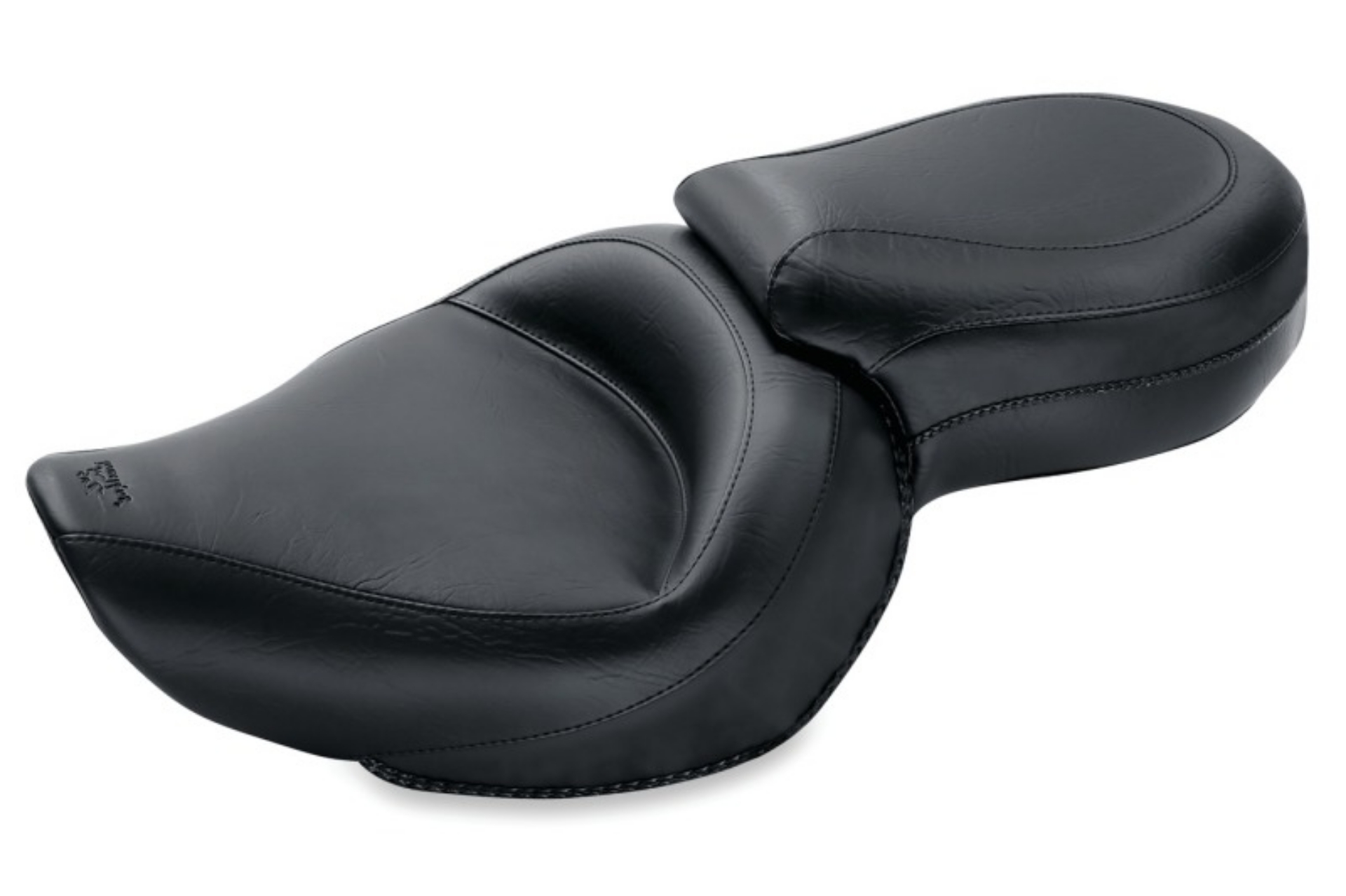 Picture of Mustang 04-21 Harley Sportster Wide Touring 1PC Seat - Black