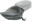 Picture of Mustang 04-21 Harley Sportster 4-5 Gallon Wide Touring Solo Seat w-Studs - Black