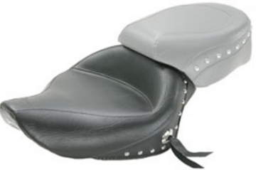 Picture of Mustang 04-21 Harley Sportster 4-5 Gallon Wide Touring Solo Seat w-Studs - Black