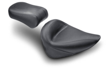 Picture of Mustang 00-15 Harley Softail Standard Rear Tire Standard Touring Solo Seat - Black