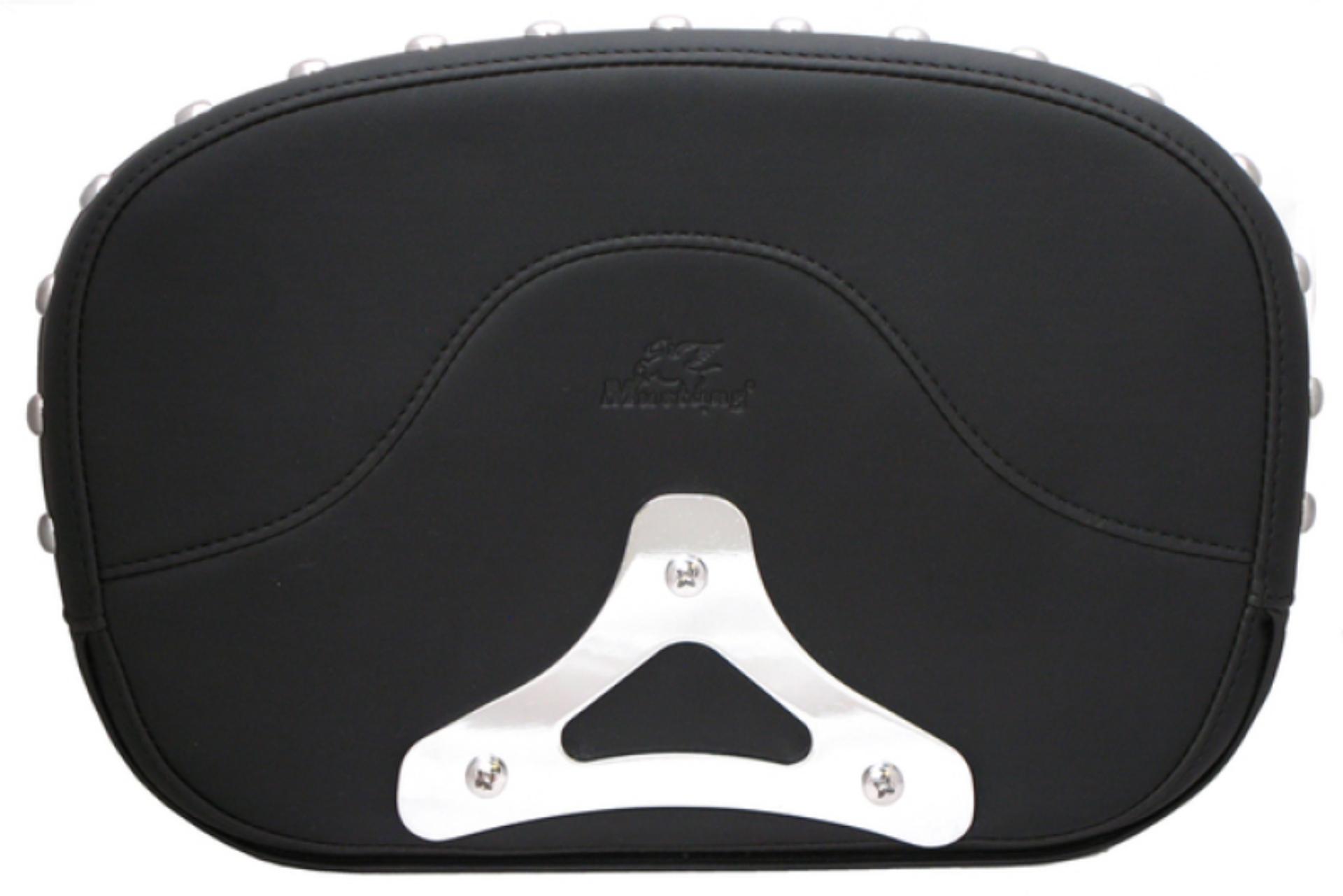 Picture of Mustang 97-21 Harley Touring Sissy Bar Pad Regal 14 inch x 9 inch - Black