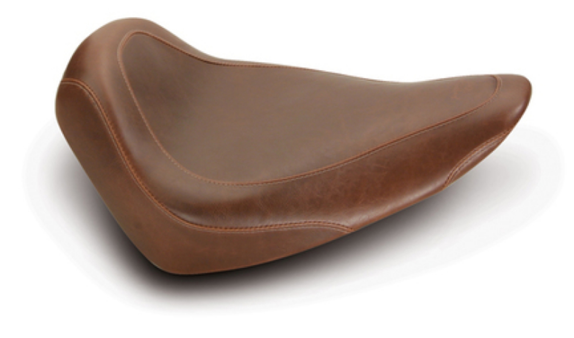 Picture of Mustang 84-06 Harley Standard Rear Tire Wide Tripper Solo Seat - Distressed Brown