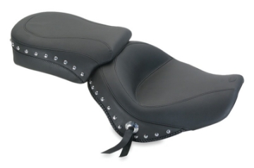 Picture of Mustang 10-18 Triumph Thunderbird, Thunderbird Storm Std- Touring 2PC Seat w-Studs - Black