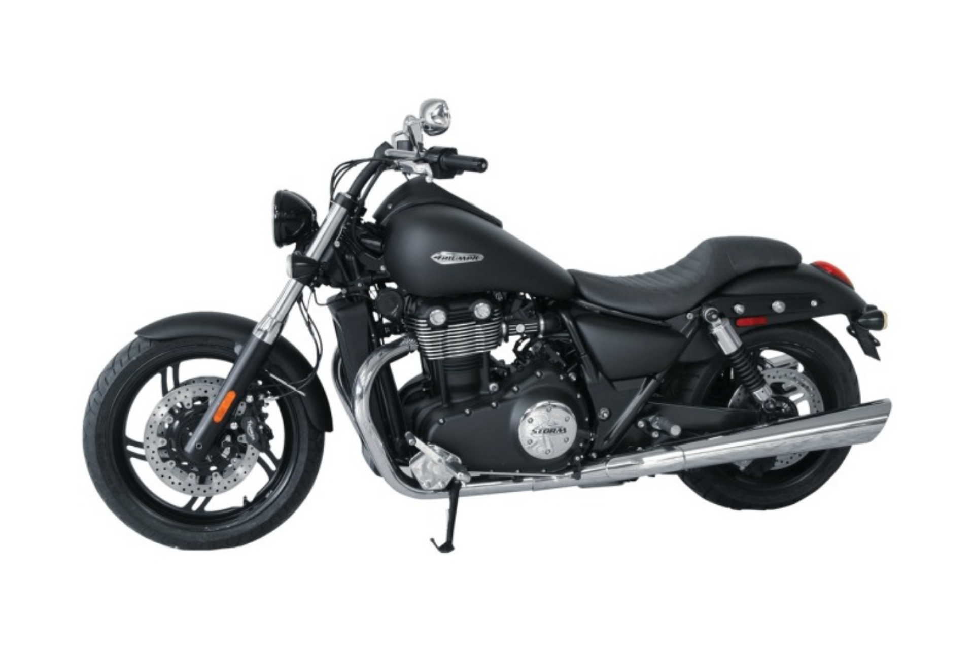 Picture of Mustang 10-18 Triumph Thunderbird, Thunderbird Storm Tripper Fastback Solo Seat - Black