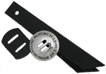 Picture of Mustang Concho Kit Large 41mm with Leather Strip Hardware