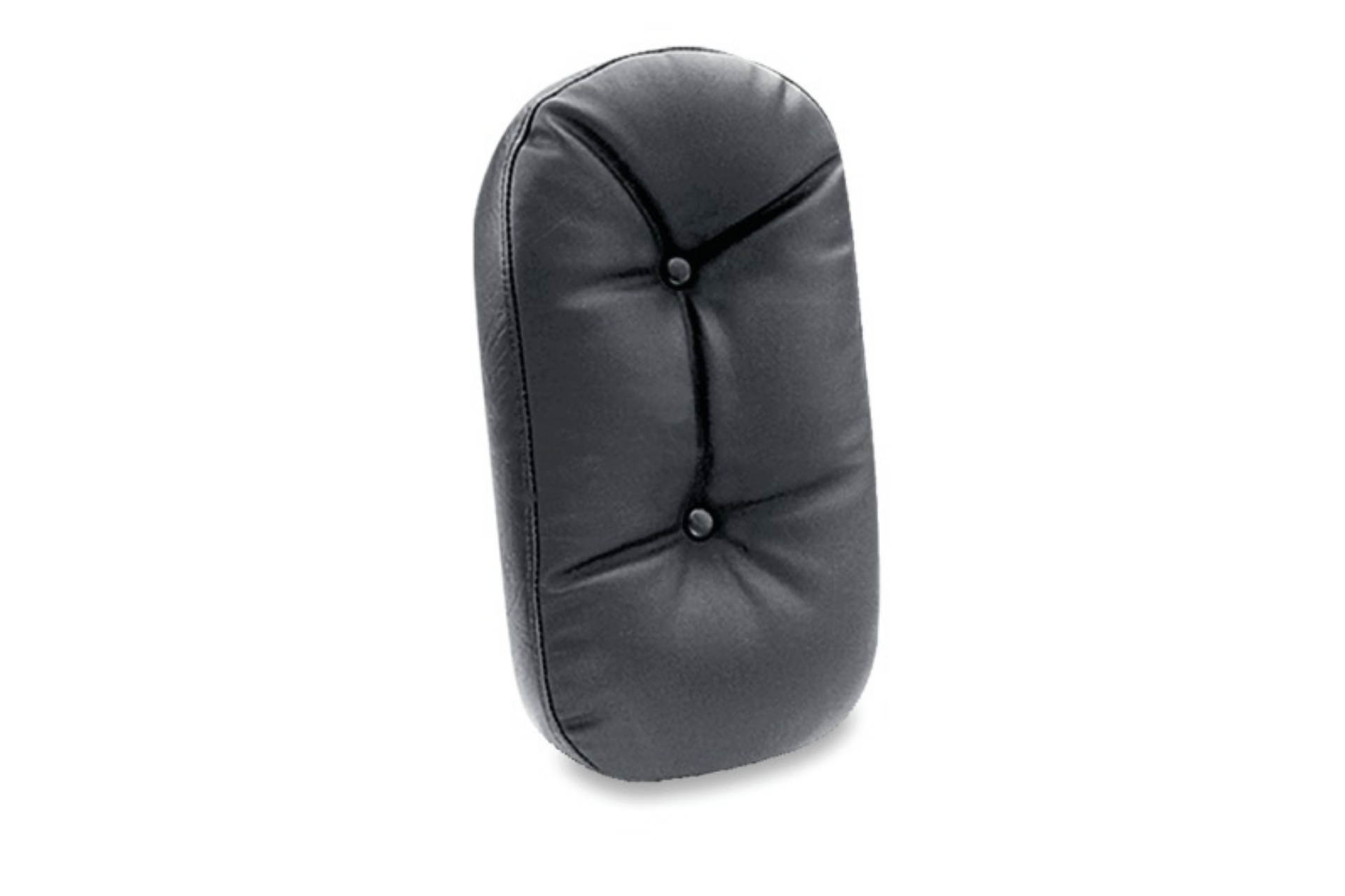 Picture of Mustang Harley Medallion Style Sissy Bar Pad Regal 7 inch x 12-5 inch - Black