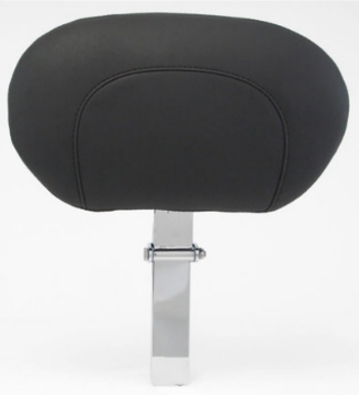 Picture of Mustang 08-21 Harley Electra Glide,Rd Glide,Rd King,Str Glide Tour Driver Backrest Blk Studs - Black