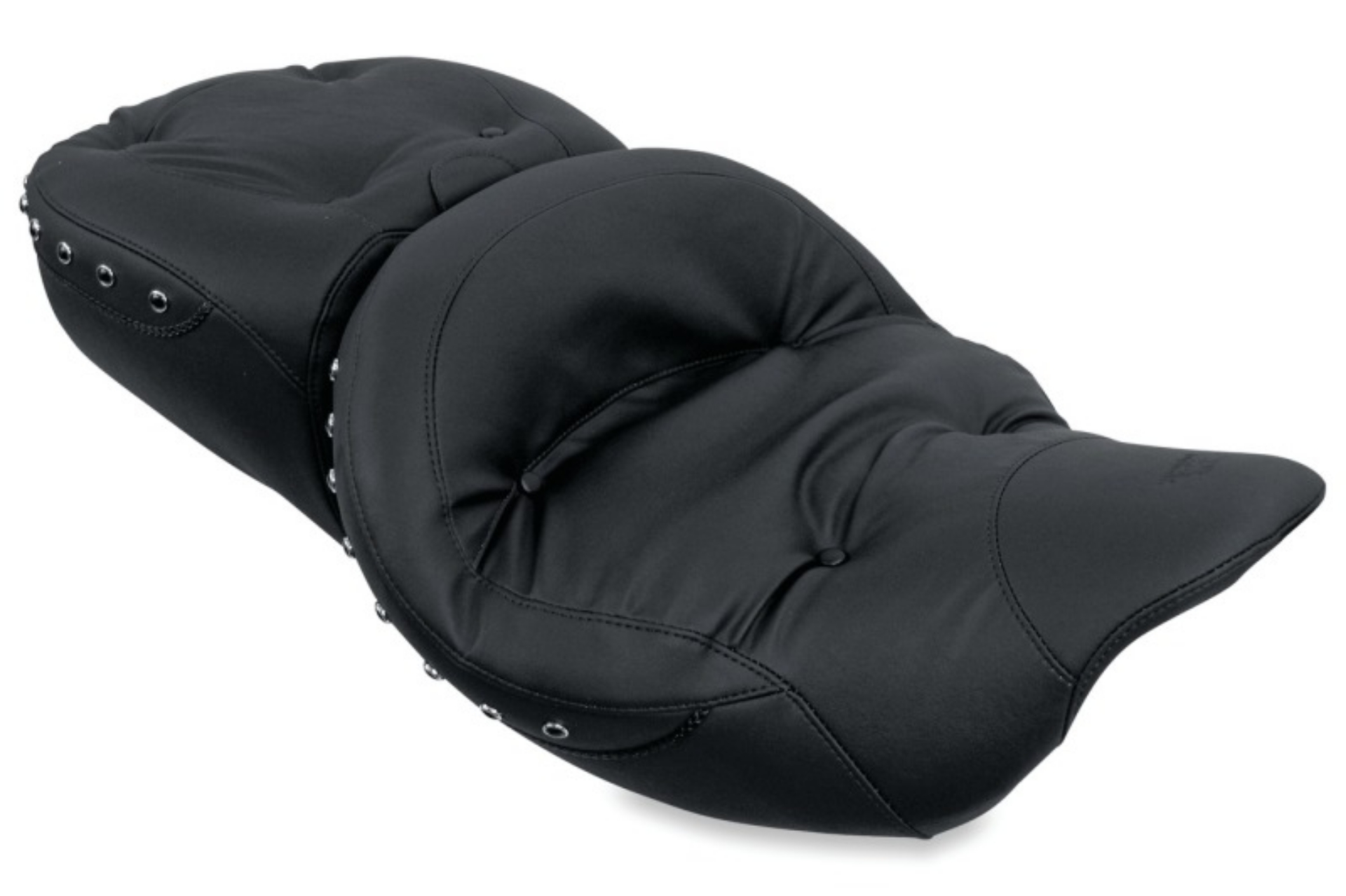 Picture of Mustang 08-21 Harley Electra Glide,Rd Glide, Rd King, Str Glide Touring 1PC Seat Regal - Black