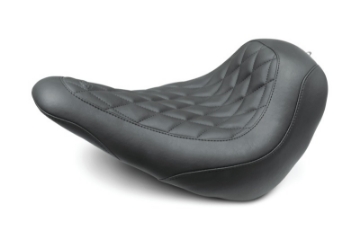 Picture of Mustang 18-21 Harley Low Rider, Sport Glide Wide Tripper Solo Seat Diamond Stitch - Black
