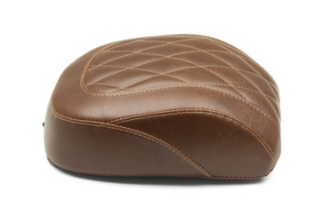 Picture of Mustang 18-21 Harley Breakout Wide Tripper Passenger Seat Diamond Stitch - Brown