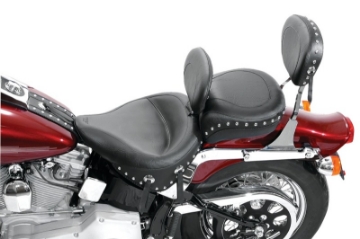 Picture of Mustang 80-07 Harley Early FLH Touring Accessories Tank Bib w-Studs- Black