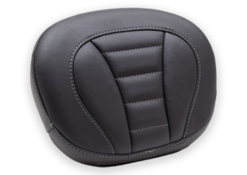 Picture of Mustang 08-21 Harley Road King, 08-23 Street Glide Trike Sissy Bar Pad 12 inch x 9 inch - Black