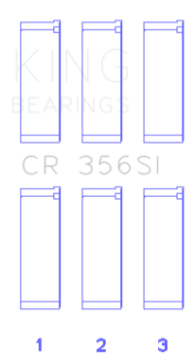 Picture of King Engine Bearings Smart M 132-910-930 Connecting Rod Bearing Set