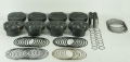 Picture of Mahle MS Piston Set Chevy Small Block 440ci 4-185in Bore 4-00Stk 6-0in Rod -927 Pin 6-0cc Set of 8