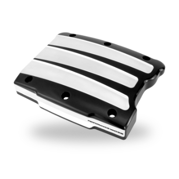 Picture of Performance Machine Twin Cam Scallop Rocker Cover - Contrast Cut Platinum
