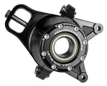 Picture of Performance Machine UTV Bearing Carrier Assembly - Black Ano