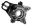 Picture of Performance Machine UTV Rear Bearing Carrier Set - Black Ano
