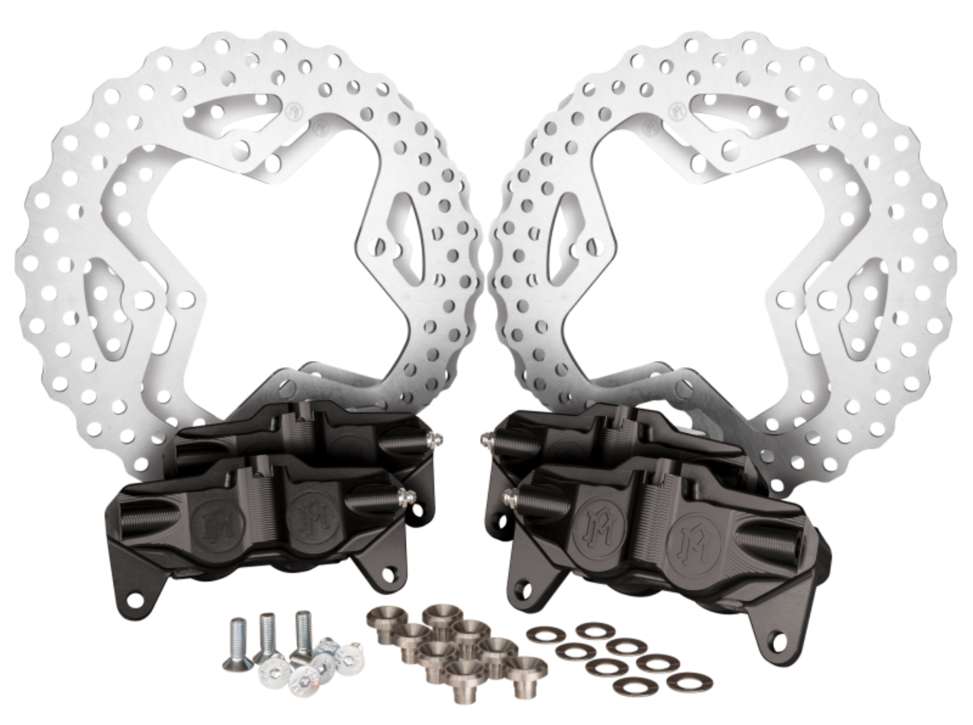 Picture of Performance Machine UTV Caliper-Rotor Kit - Black Ano