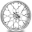 Picture of Performance Machine 21x3-5 Forged Wheel Galaxy  - Chrome