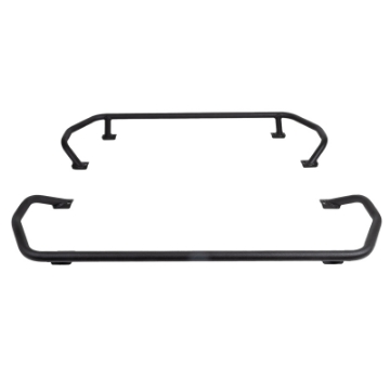 Picture of Go Rhino SRM300 Quad Overland Rail Kit For 40x40in- Rack - Tex- Blk Rails ONLY - Req- Platform