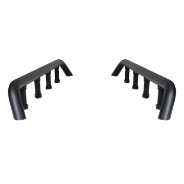 Picture of Go Rhino SRM500 Dual Rail Kit For 55in- Long Rack - Tex- Blk Rails ONLY - Req- Platform
