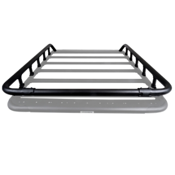 Picture of Go Rhino SRM500 Tri-Rail Kit For 65in- Long Rack - Tex- Blk Rails ONLY - Req- Platform