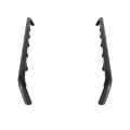 Picture of Go Rhino SRM500 Dual Rail Kit For 75in- Long Rack - Tex- Blk Rails ONLY - Req- Platform