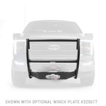 Picture of Go Rhino 18-20 Ford F-150 3100 Series StepGuard Winch Plate Kit Req- 3296T or 3296MT - Tex- Black