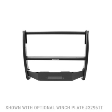 Picture of Go Rhino 18-20 Ford F-150 Excl- APA-ACC Models 3100 Series StepGuard Center Grille ONLY - Tex- Blk
